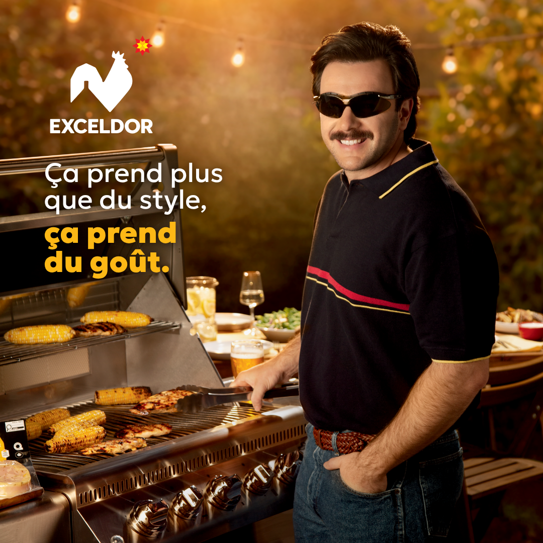 Notre équipe a développé le concept créatif et assuré la direction artistique complète de cette campagne pour Exceldor, de l’idéation à la production. Le mandat comprenait le casting, le stylisme, la coiffure, le maquillage et la réalisation du shooting photo, afin de donner vie à une campagne forte et distinctive.